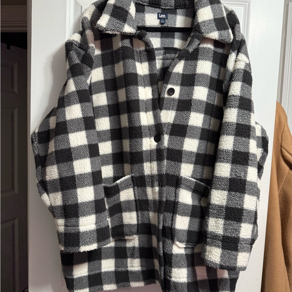 Lee Monochrome Plaid Jacket